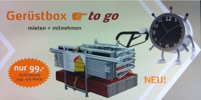 Mobile Gerüstbox To Go