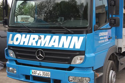 Lohrmann LKW: nagelneu und sauber ... für die Umwelt